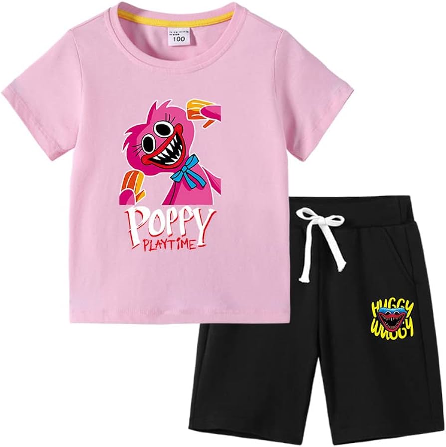 BABY MONSTERゲームシャツショーツ